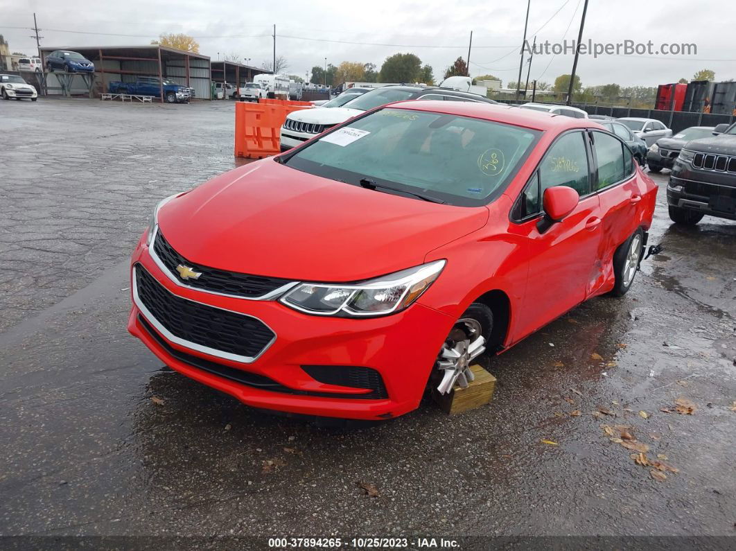 2016 Chevrolet Cruze Ls Auto Red vin: 1G1BC5SM3G7255796