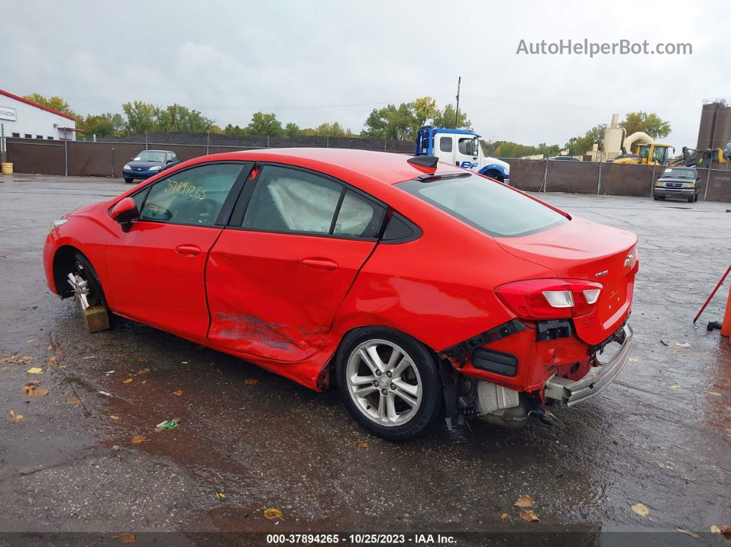 2016 Chevrolet Cruze Ls Auto Red vin: 1G1BC5SM3G7255796