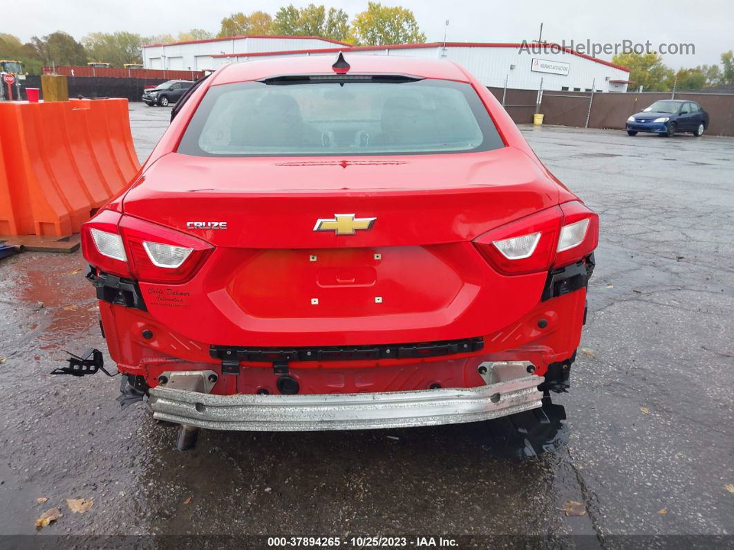 2016 Chevrolet Cruze Ls Auto Red vin: 1G1BC5SM3G7255796