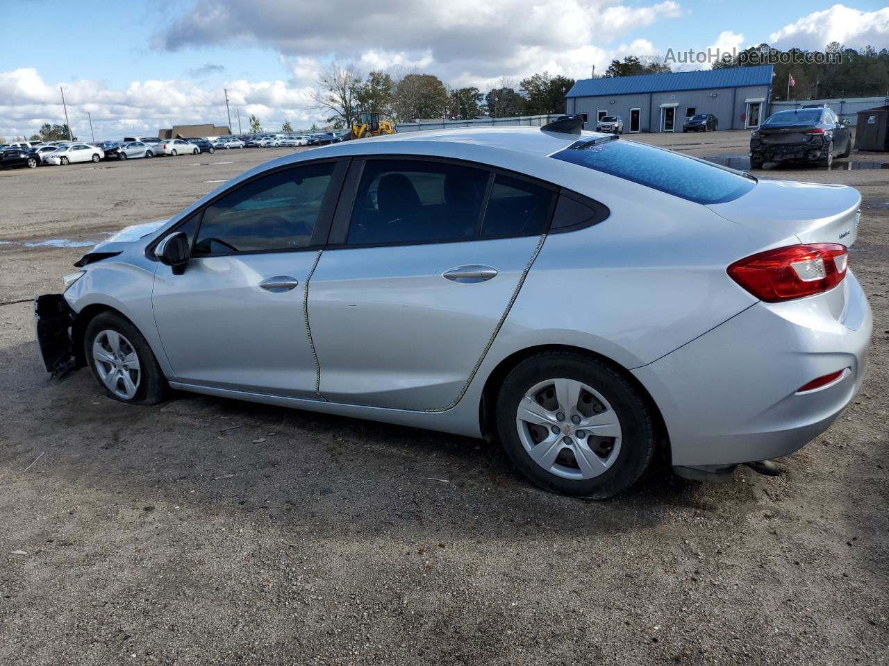 2016 Chevrolet Cruze Ls Серебряный vin: 1G1BC5SM3G7292962