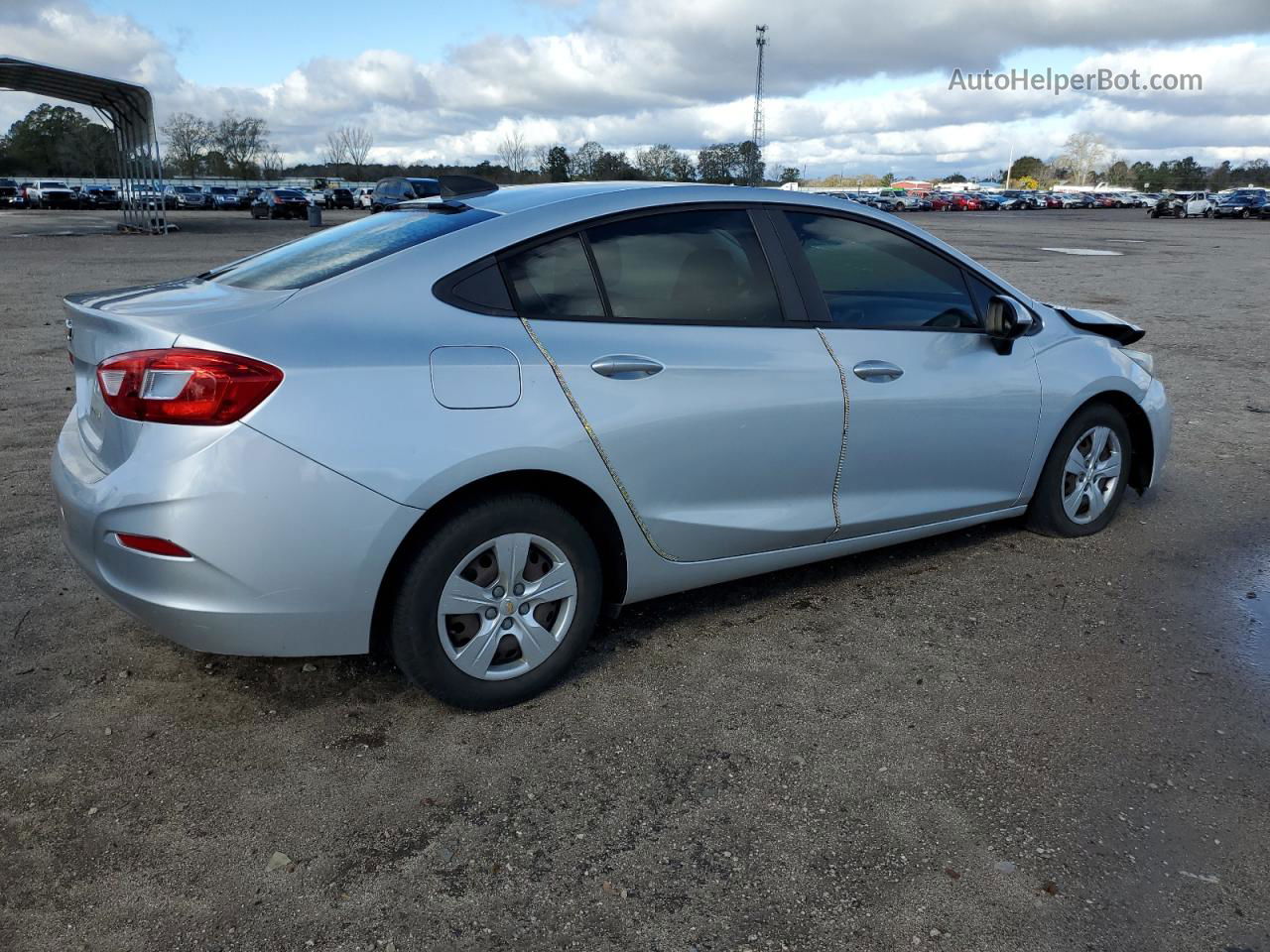 2016 Chevrolet Cruze Ls Серебряный vin: 1G1BC5SM3G7292962