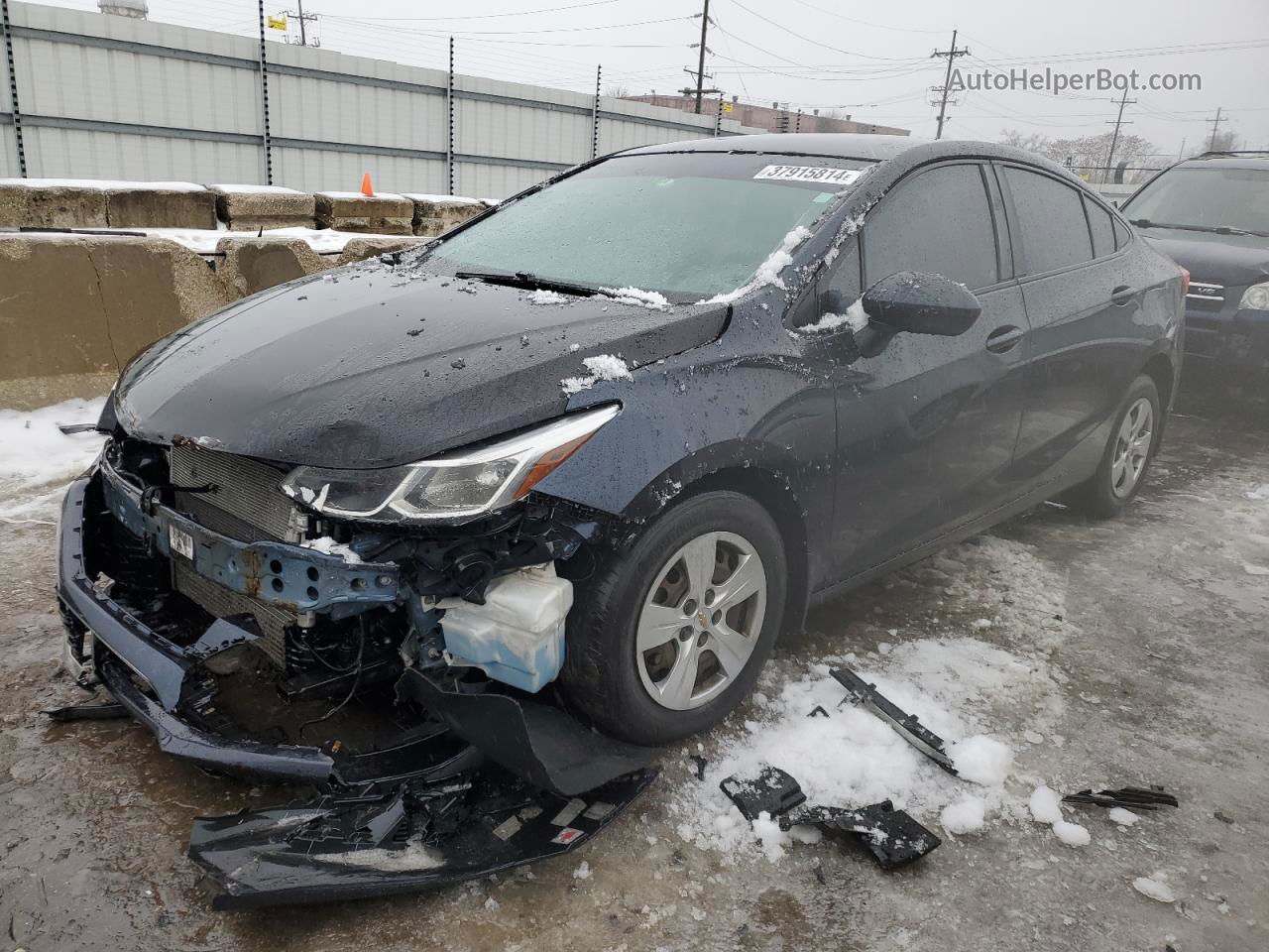 2016 Chevrolet Cruze Ls Синий vin: 1G1BC5SM3G7316399