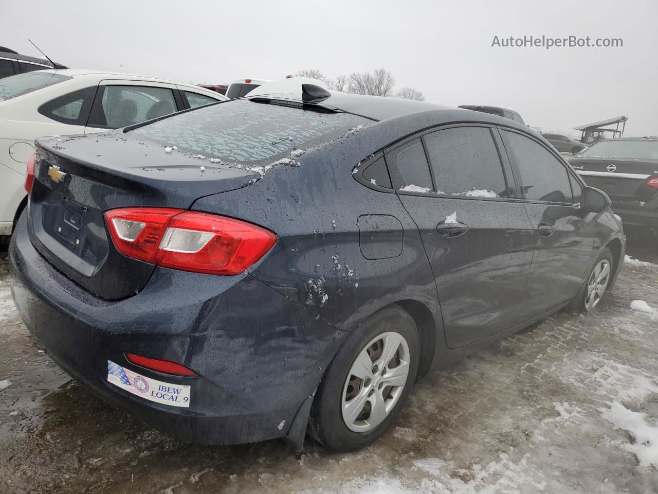 2016 Chevrolet Cruze Ls Blue vin: 1G1BC5SM3G7316399