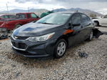 2017 Chevrolet Cruze Ls Black vin: 1G1BC5SM3H7113210