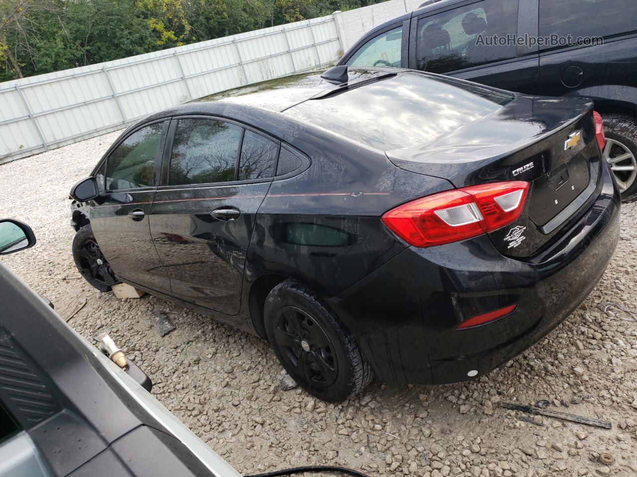 2017 Chevrolet Cruze Ls Black vin: 1G1BC5SM3H7164982