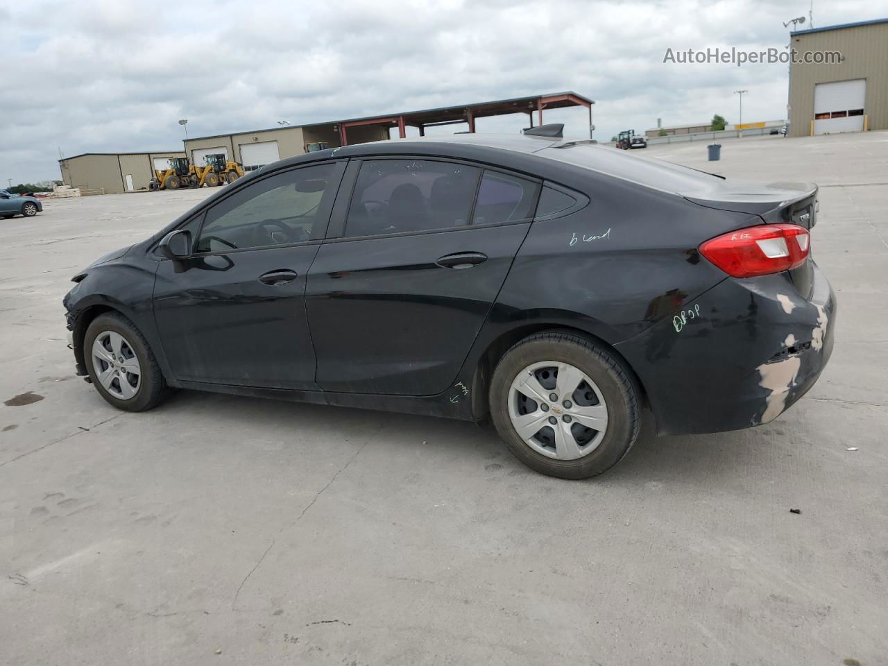 2017 Chevrolet Cruze Ls Black vin: 1G1BC5SM3H7251670