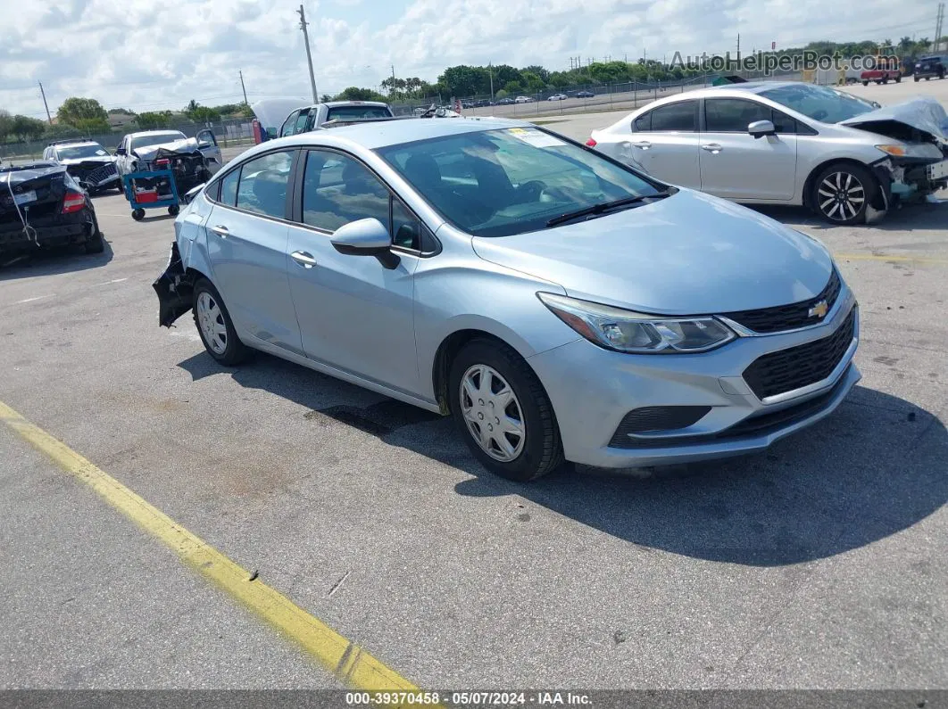 2018 Chevrolet Cruze Ls Auto Silver vin: 1G1BC5SM3J7122253