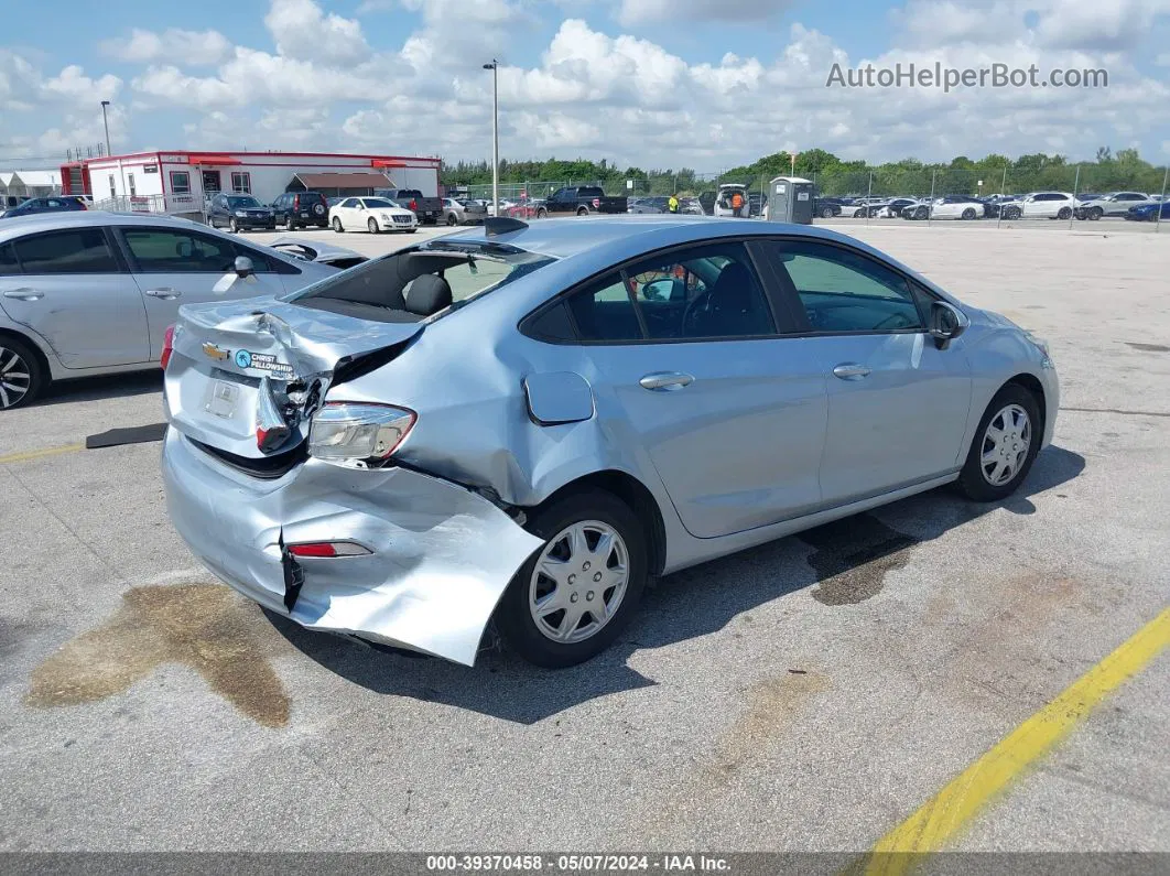 2018 Chevrolet Cruze Ls Auto Silver vin: 1G1BC5SM3J7122253