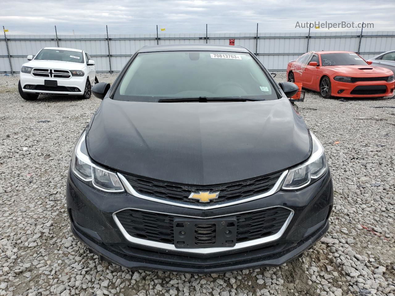 2018 Chevrolet Cruze Ls Black vin: 1G1BC5SM3J7127260