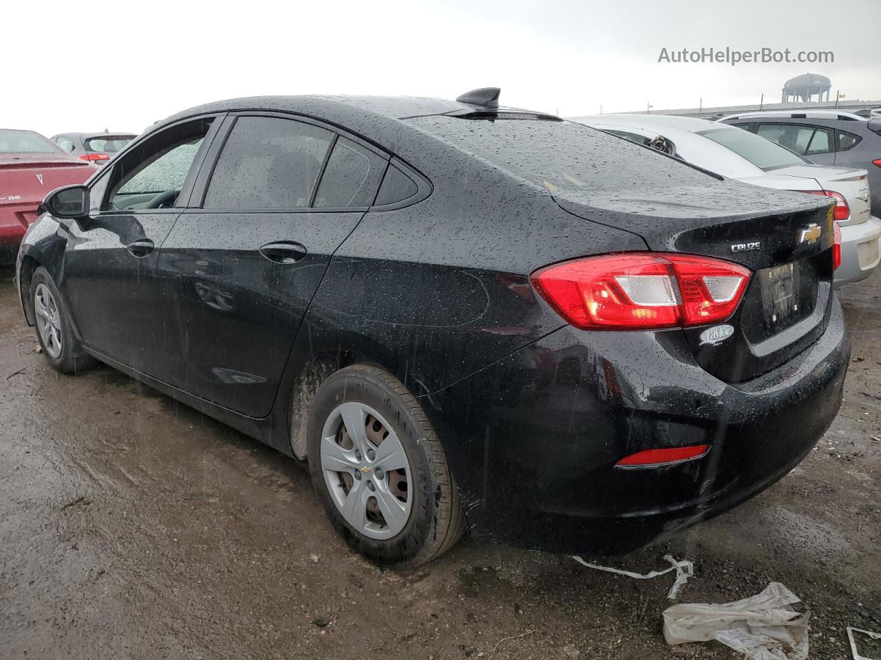 2018 Chevrolet Cruze Ls Black vin: 1G1BC5SM3J7152496