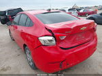 2018 Chevrolet Cruze Ls Auto Red vin: 1G1BC5SM3J7212549