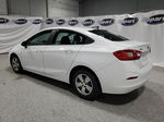 2018 Chevrolet Cruze Ls White vin: 1G1BC5SM3J7213023