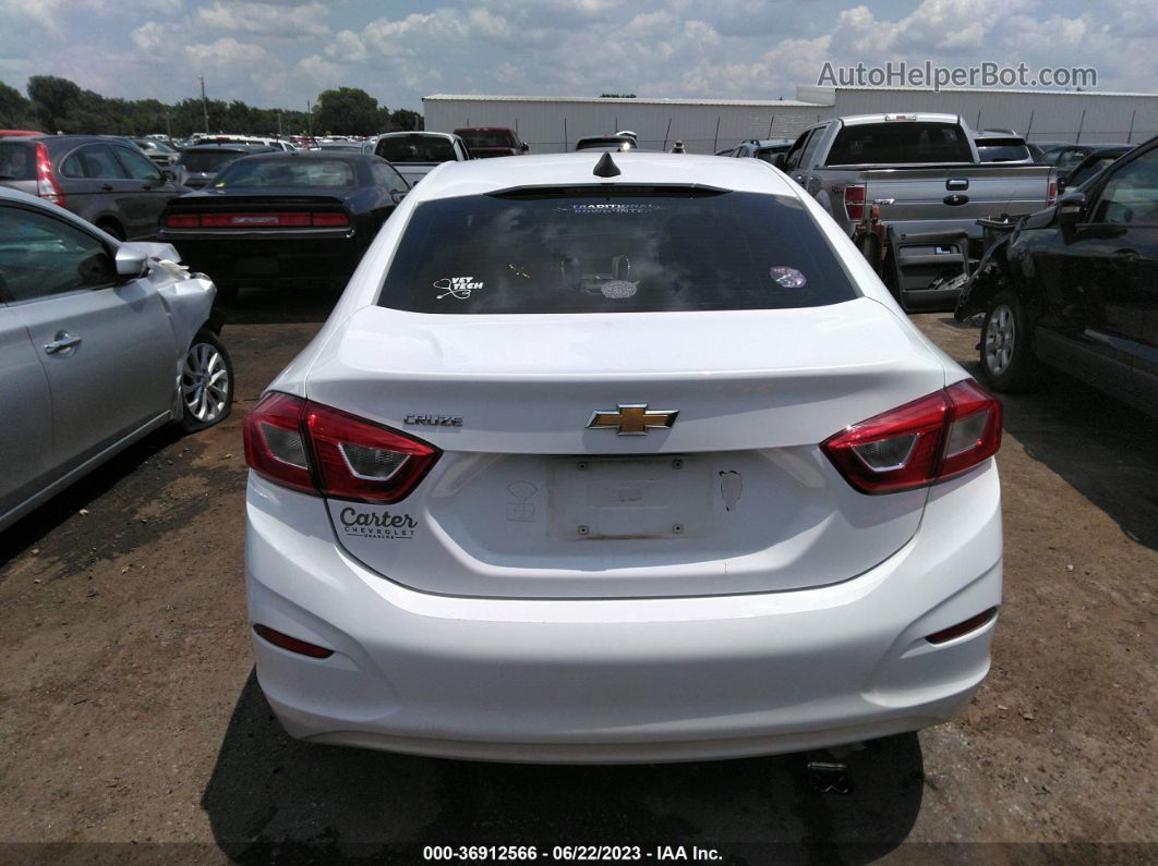 2018 Chevrolet Cruze Ls White vin: 1G1BC5SM3J7234647