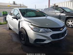 2016 Chevrolet Cruze Ls Auto Silver vin: 1G1BC5SM4G7237954