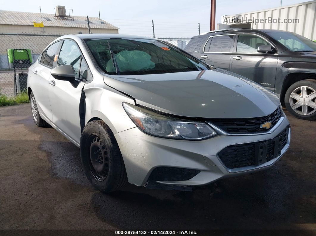 2016 Chevrolet Cruze Ls Auto Серебряный vin: 1G1BC5SM4G7237954