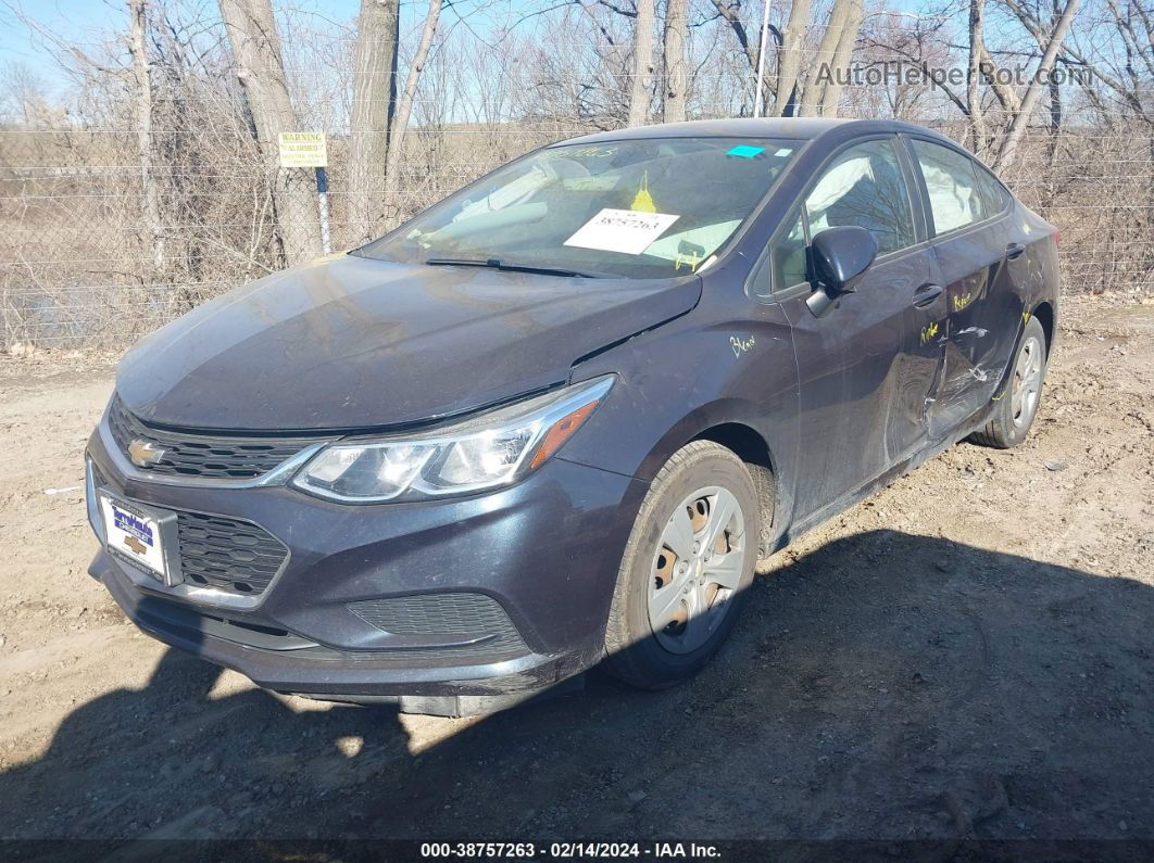 2016 Chevrolet Cruze Ls Auto Blue vin: 1G1BC5SM4G7240823