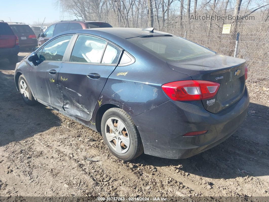 2016 Chevrolet Cruze Ls Auto Blue vin: 1G1BC5SM4G7240823