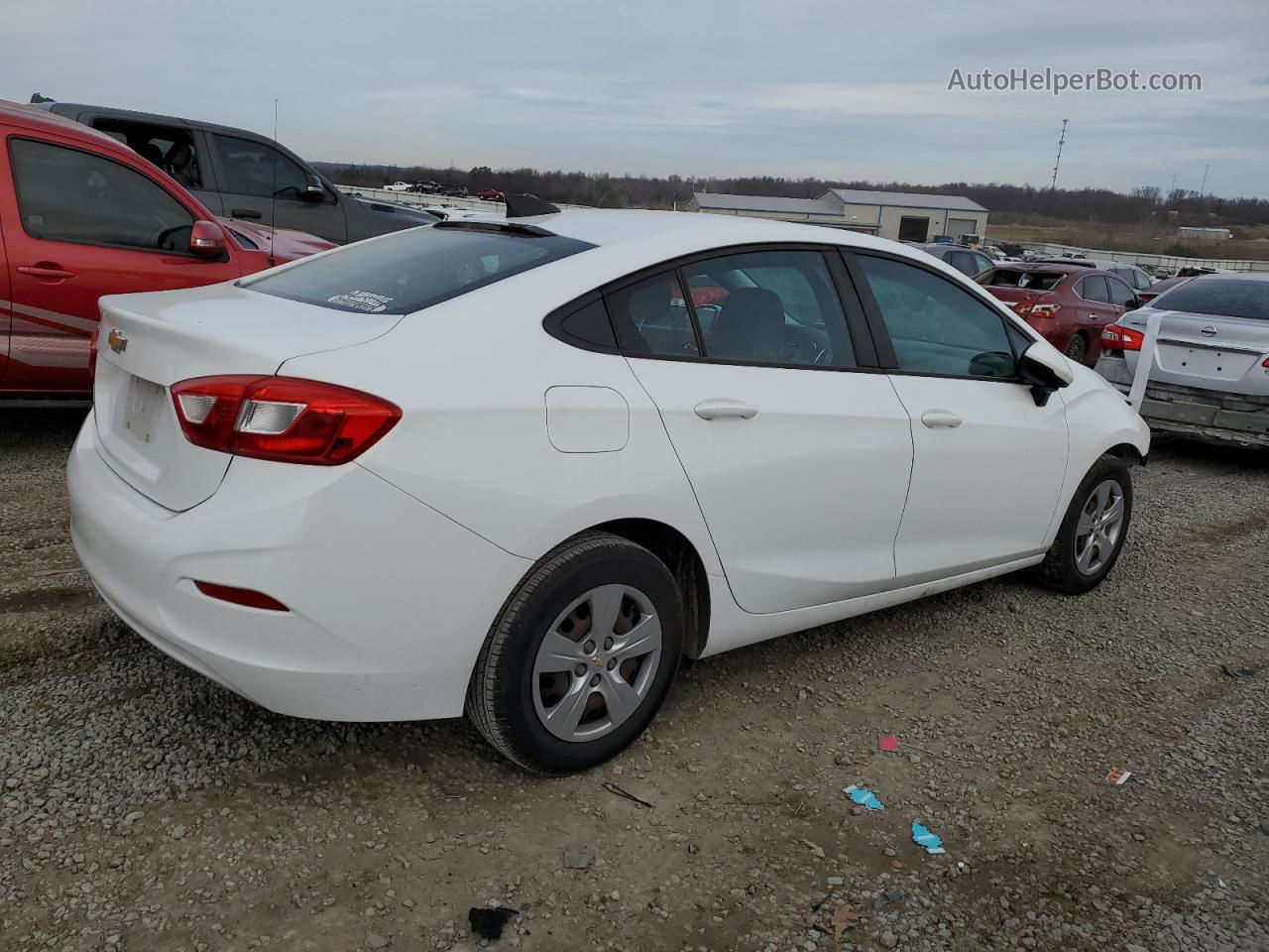 2016 Chevrolet Cruze Ls White vin: 1G1BC5SM4G7314922