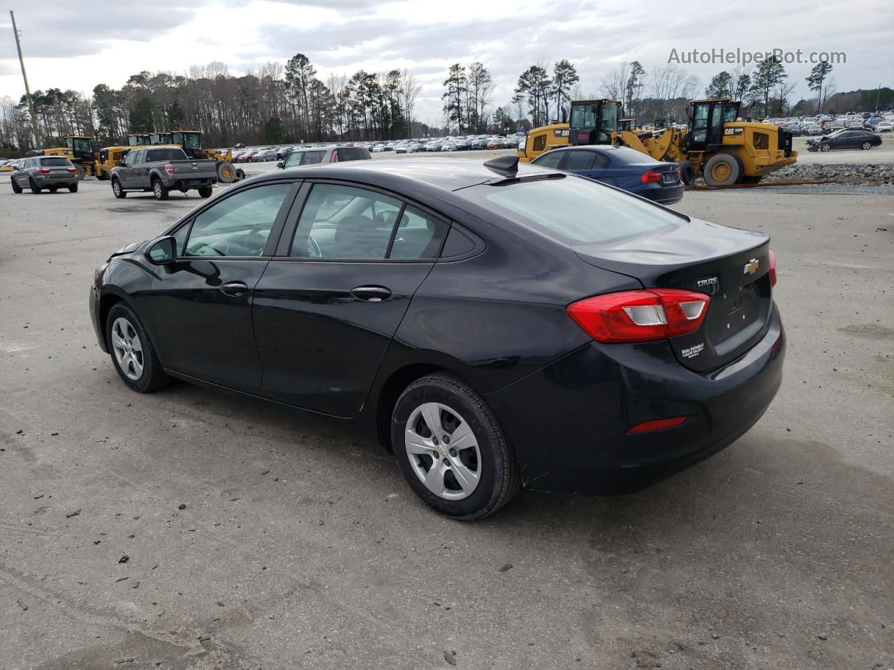 2017 Chevrolet Cruze Ls Black vin: 1G1BC5SM4H7115676