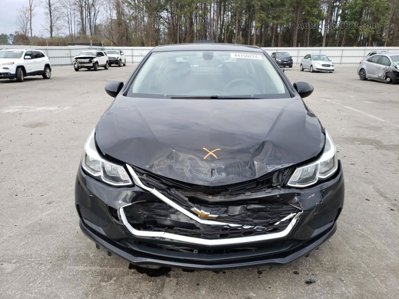 2017 Chevrolet Cruze Ls Black vin: 1G1BC5SM4H7115676