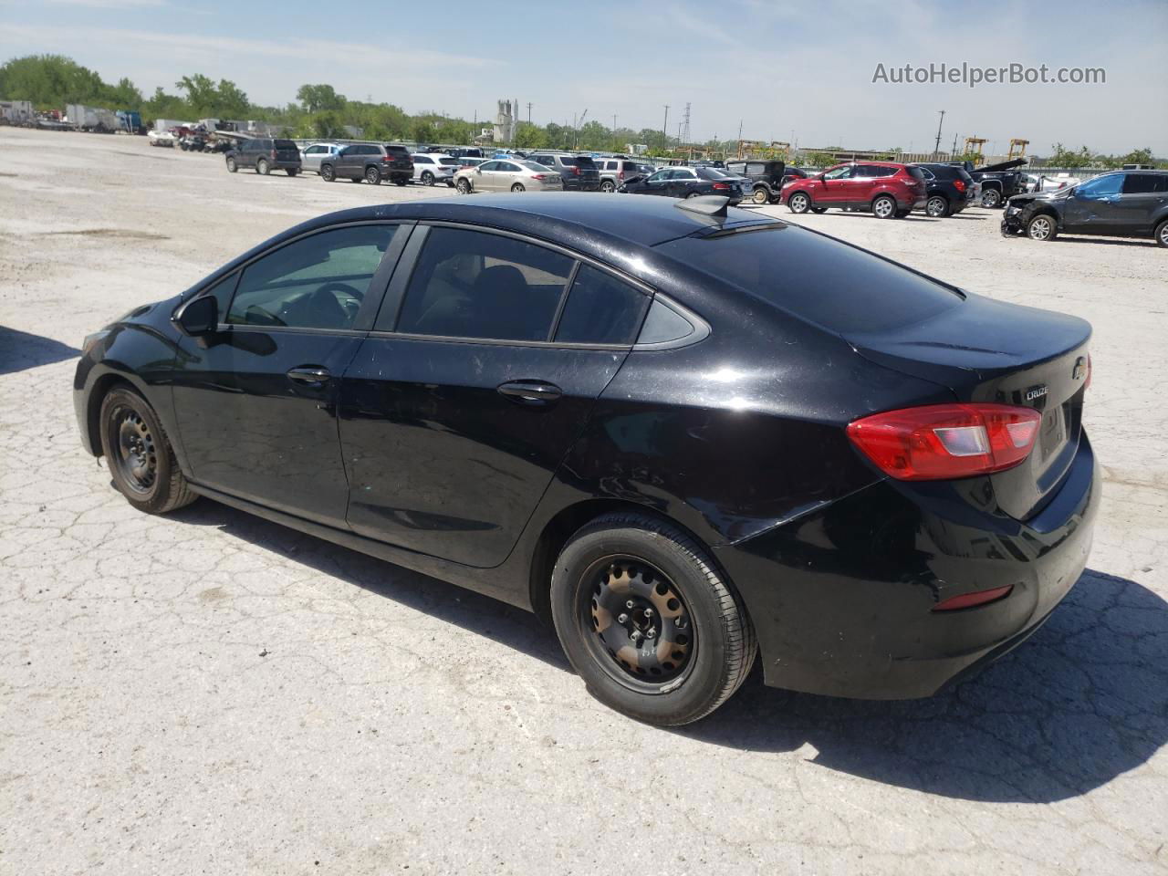 2017 Chevrolet Cruze Ls Black vin: 1G1BC5SM4H7165994