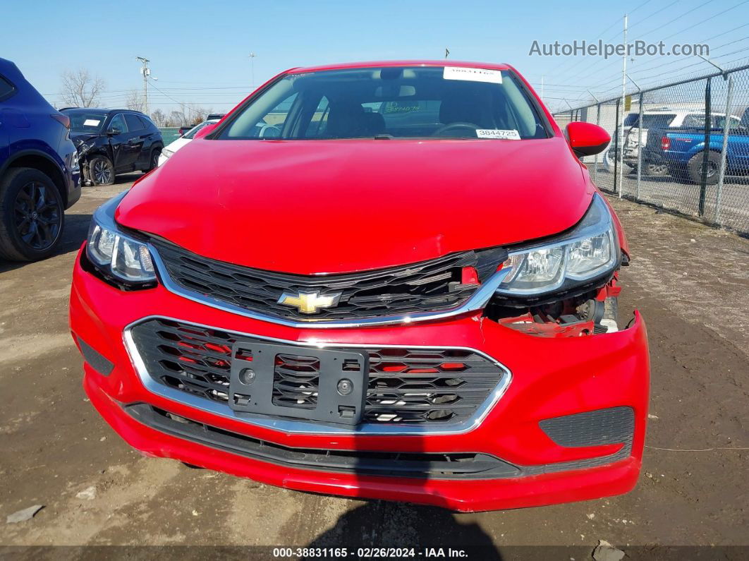 2017 Chevrolet Cruze Ls Auto Красный vin: 1G1BC5SM4H7210187