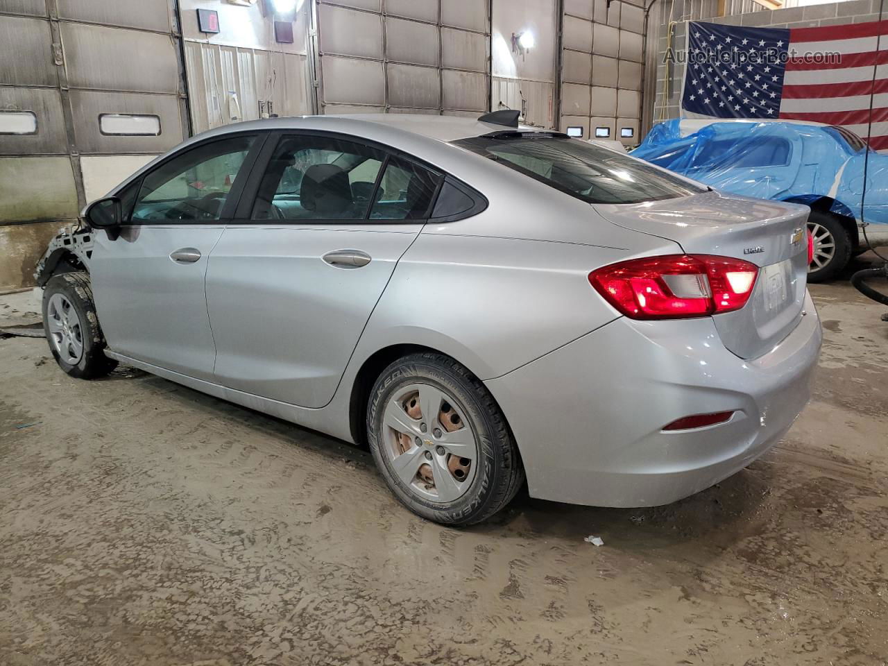 2017 Chevrolet Cruze Ls Silver vin: 1G1BC5SM4H7253430