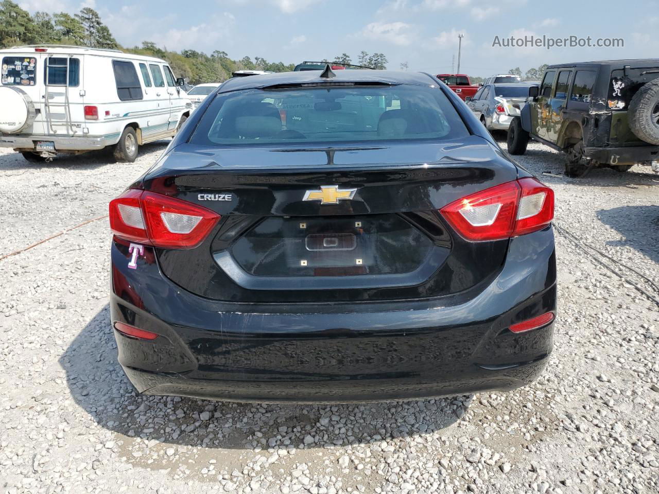 2018 Chevrolet Cruze Ls Black vin: 1G1BC5SM4J7125081