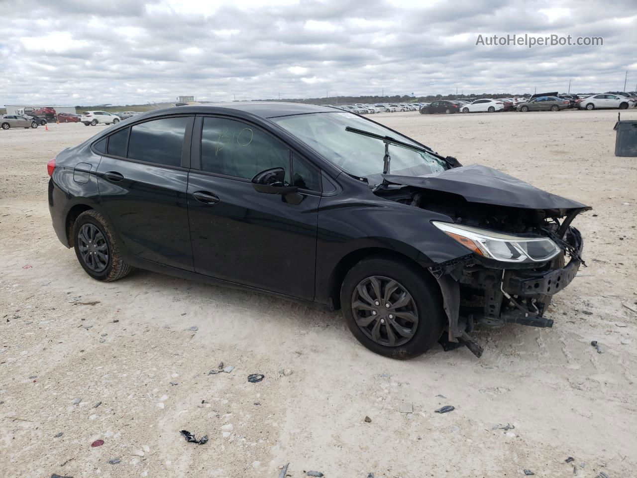 2018 Chevrolet Cruze Ls Black vin: 1G1BC5SM4J7173745