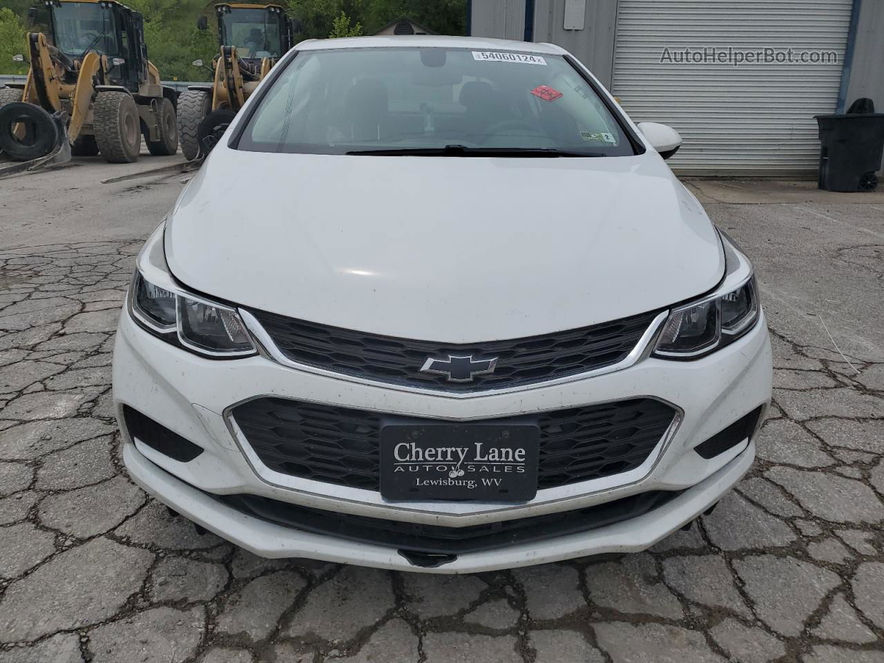 2018 Chevrolet Cruze Ls White vin: 1G1BC5SM4J7189508