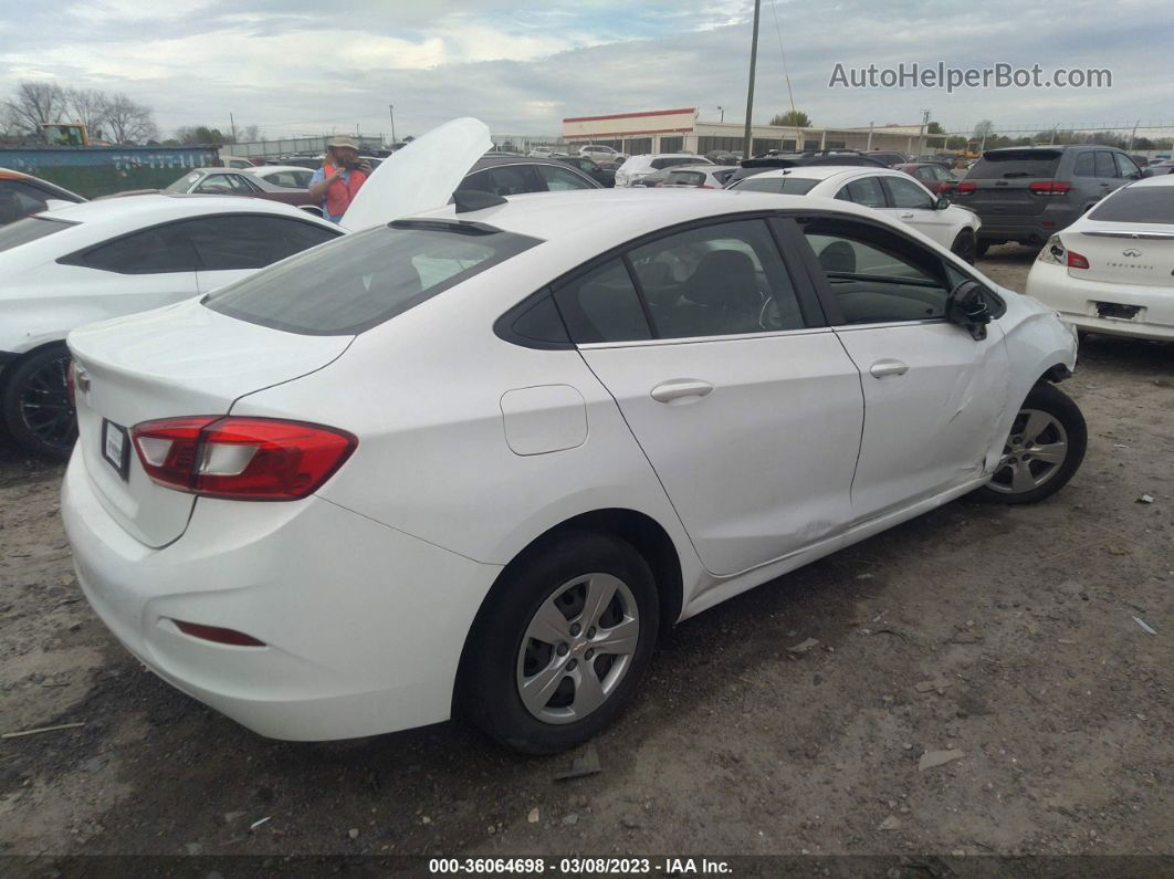 2018 Chevrolet Cruze Ls Auto White vin: 1G1BC5SM4J7212138