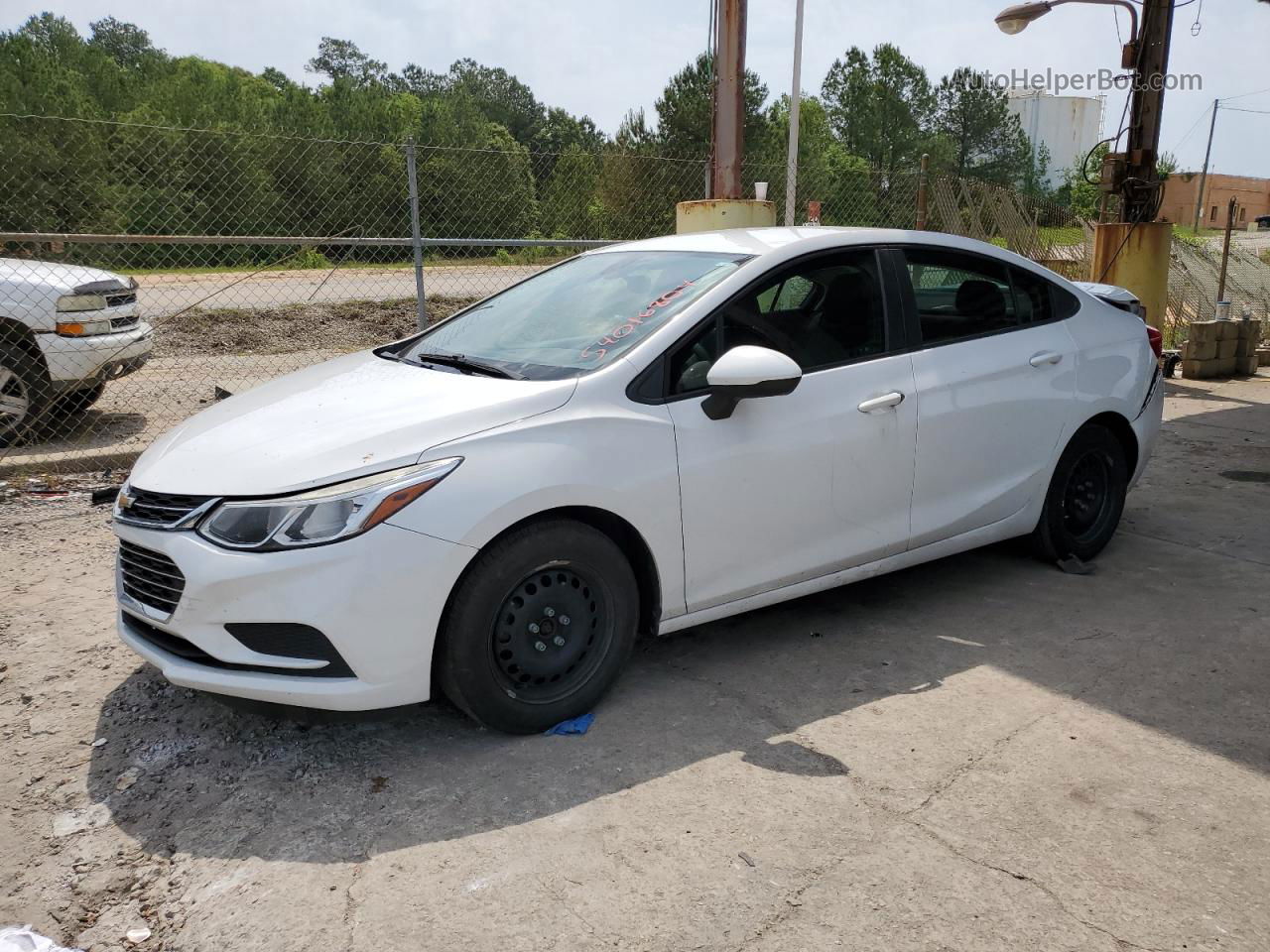 2016 Chevrolet Cruze Ls White vin: 1G1BC5SM5G7238658