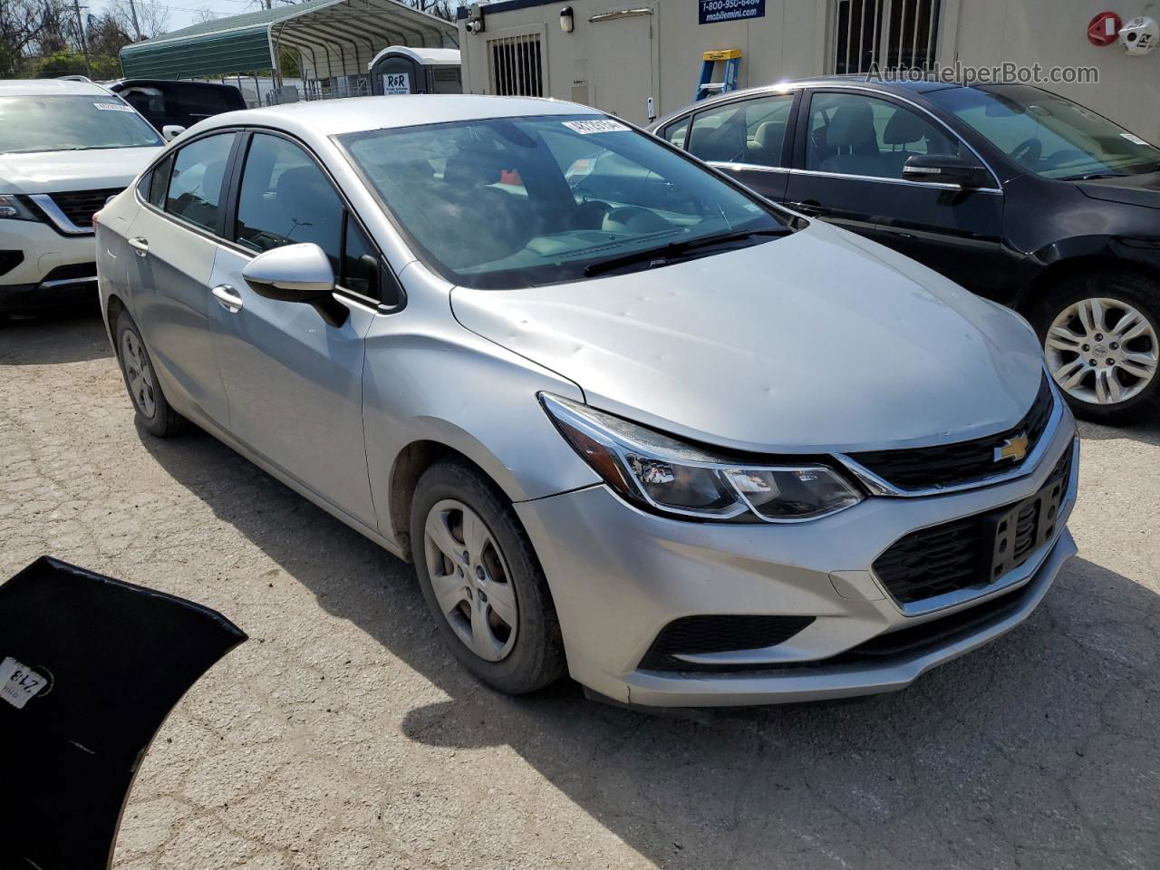 2016 Chevrolet Cruze Ls Серый vin: 1G1BC5SM5G7246582