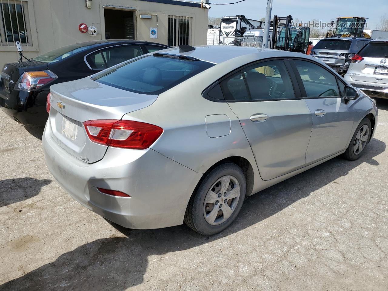 2016 Chevrolet Cruze Ls Серый vin: 1G1BC5SM5G7246582