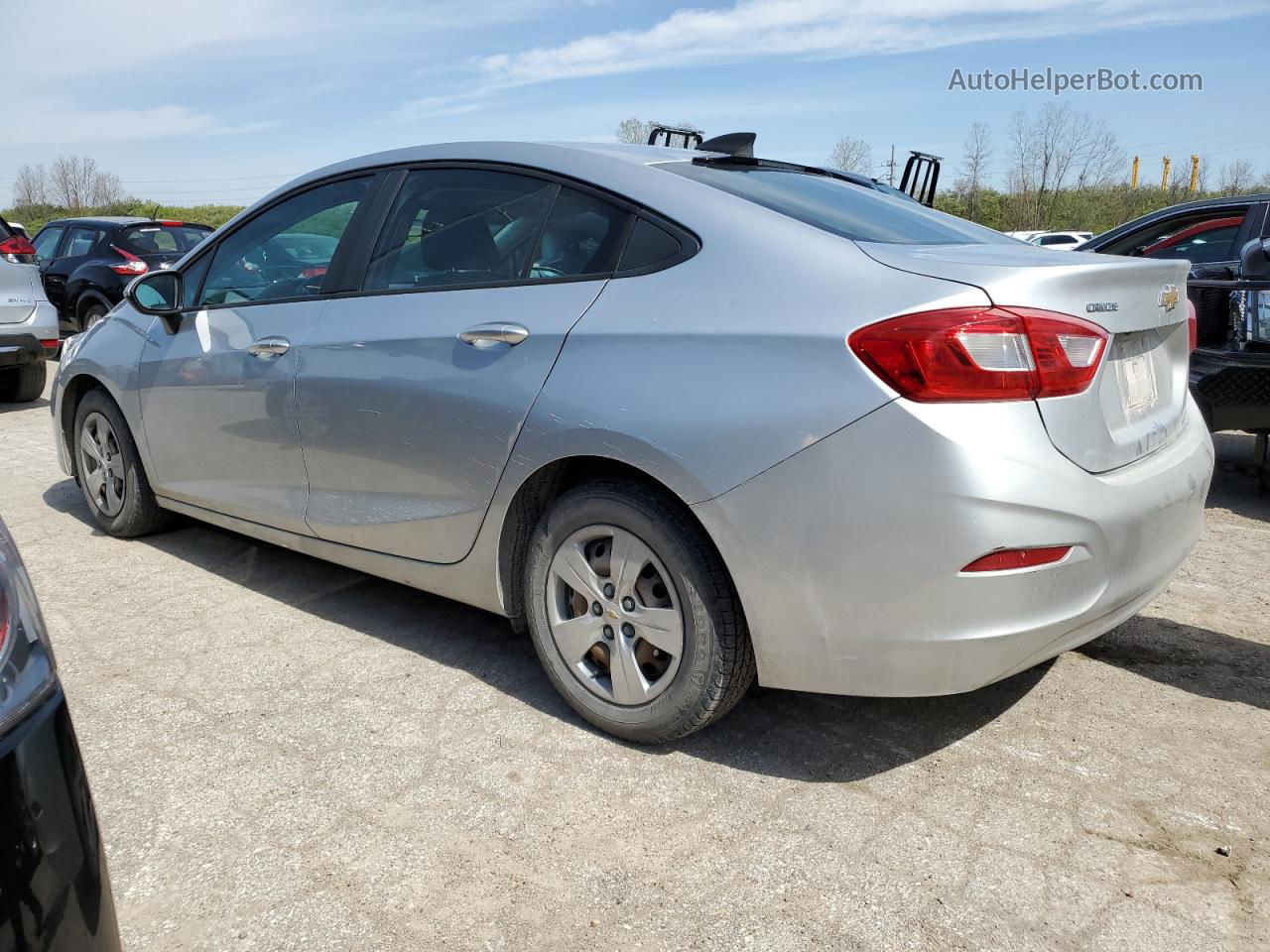 2016 Chevrolet Cruze Ls Gray vin: 1G1BC5SM5G7246582