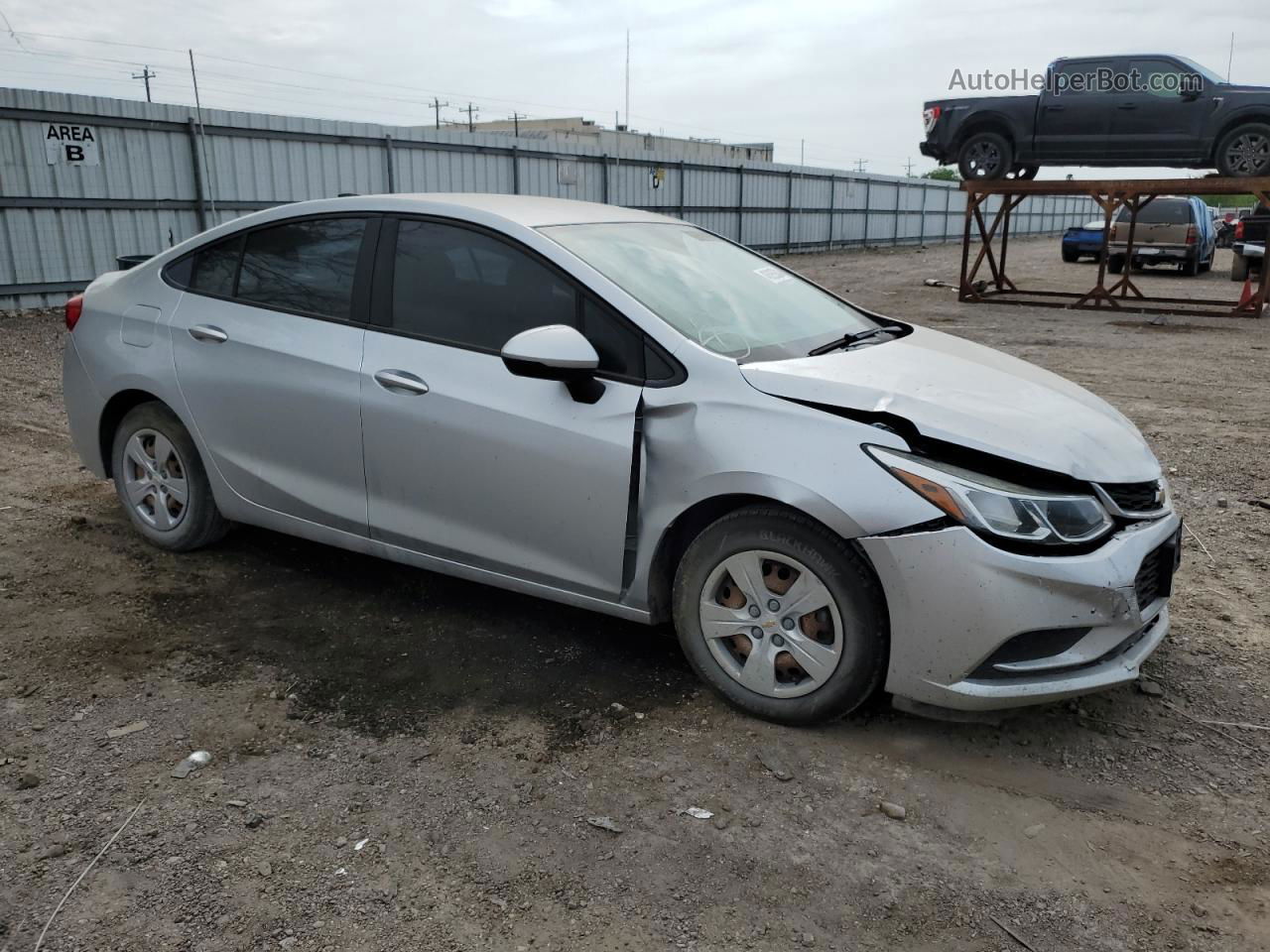 2016 Chevrolet Cruze Ls Silver vin: 1G1BC5SM5G7276925