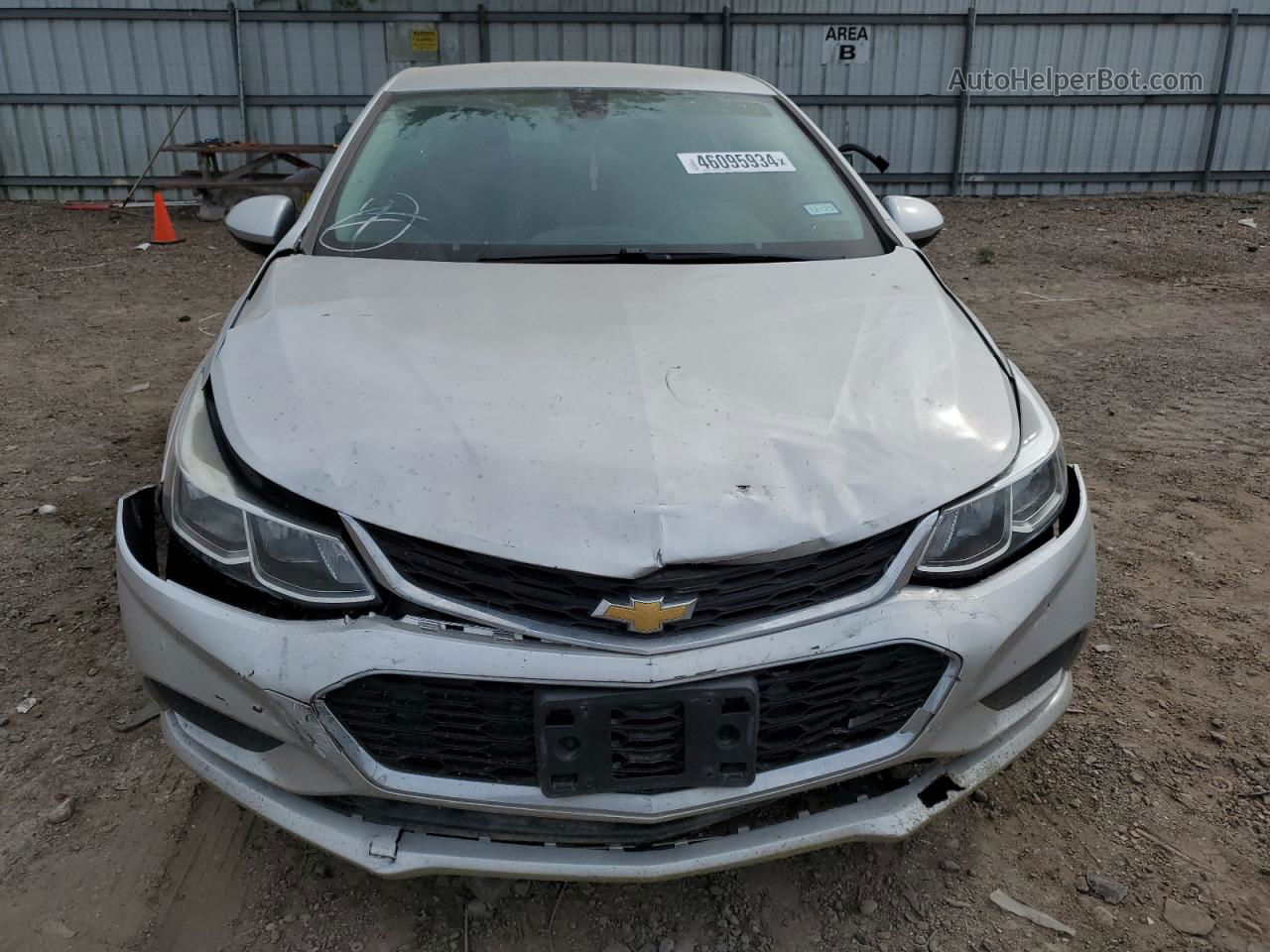 2016 Chevrolet Cruze Ls Silver vin: 1G1BC5SM5G7276925