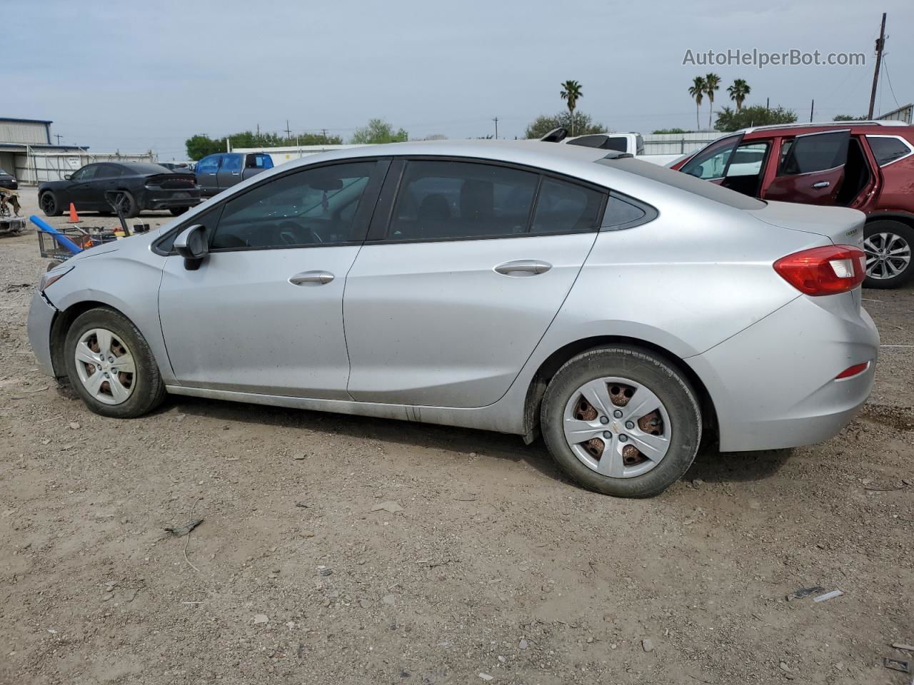 2016 Chevrolet Cruze Ls Silver vin: 1G1BC5SM5G7276925