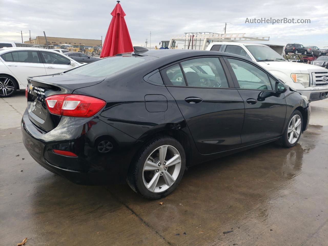 2016 Chevrolet Cruze Ls Black vin: 1G1BC5SM5G7287391