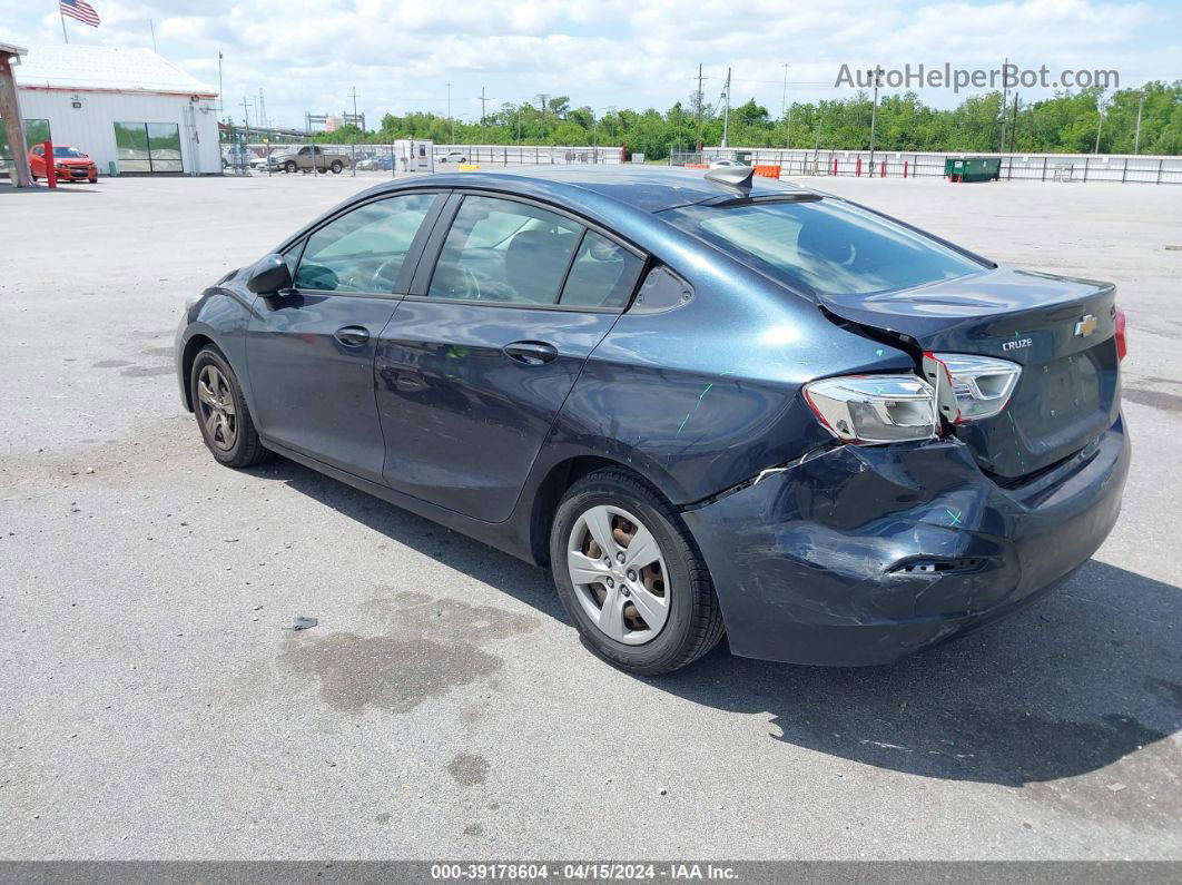 2016 Chevrolet Cruze Ls Auto Blue vin: 1G1BC5SM5G7316176