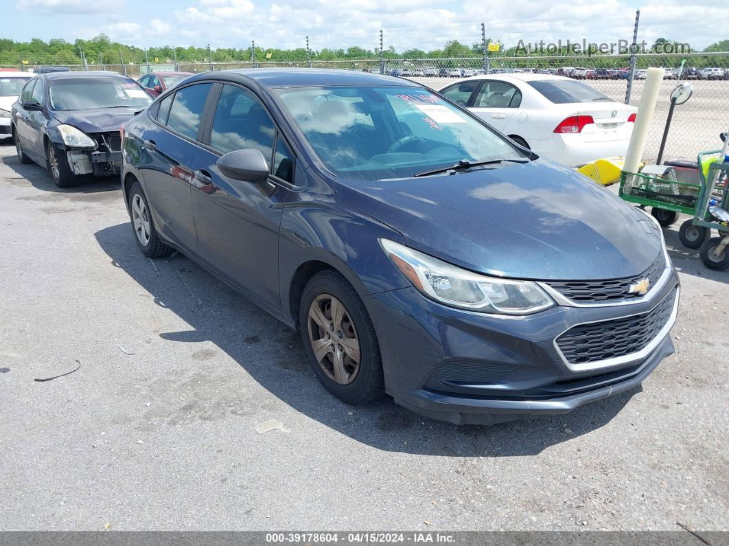 2016 Chevrolet Cruze Ls Auto Blue vin: 1G1BC5SM5G7316176