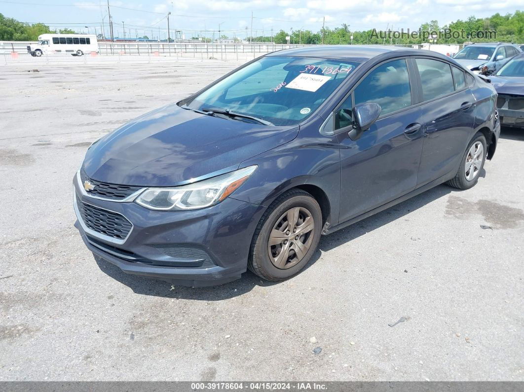 2016 Chevrolet Cruze Ls Auto Blue vin: 1G1BC5SM5G7316176