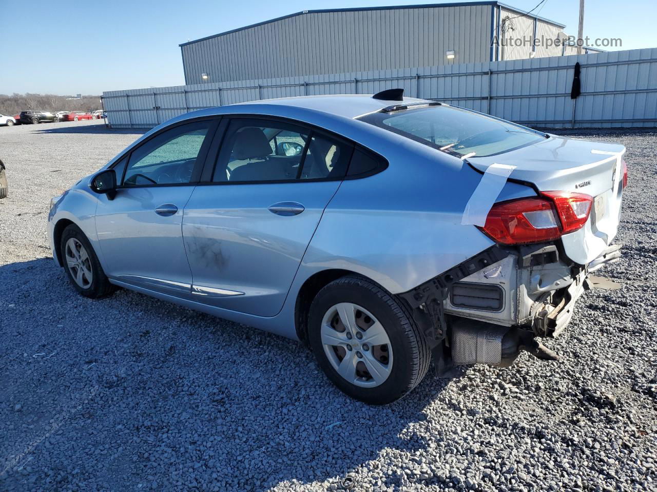 2017 Chevrolet Cruze Ls Silver vin: 1G1BC5SM5H7280412