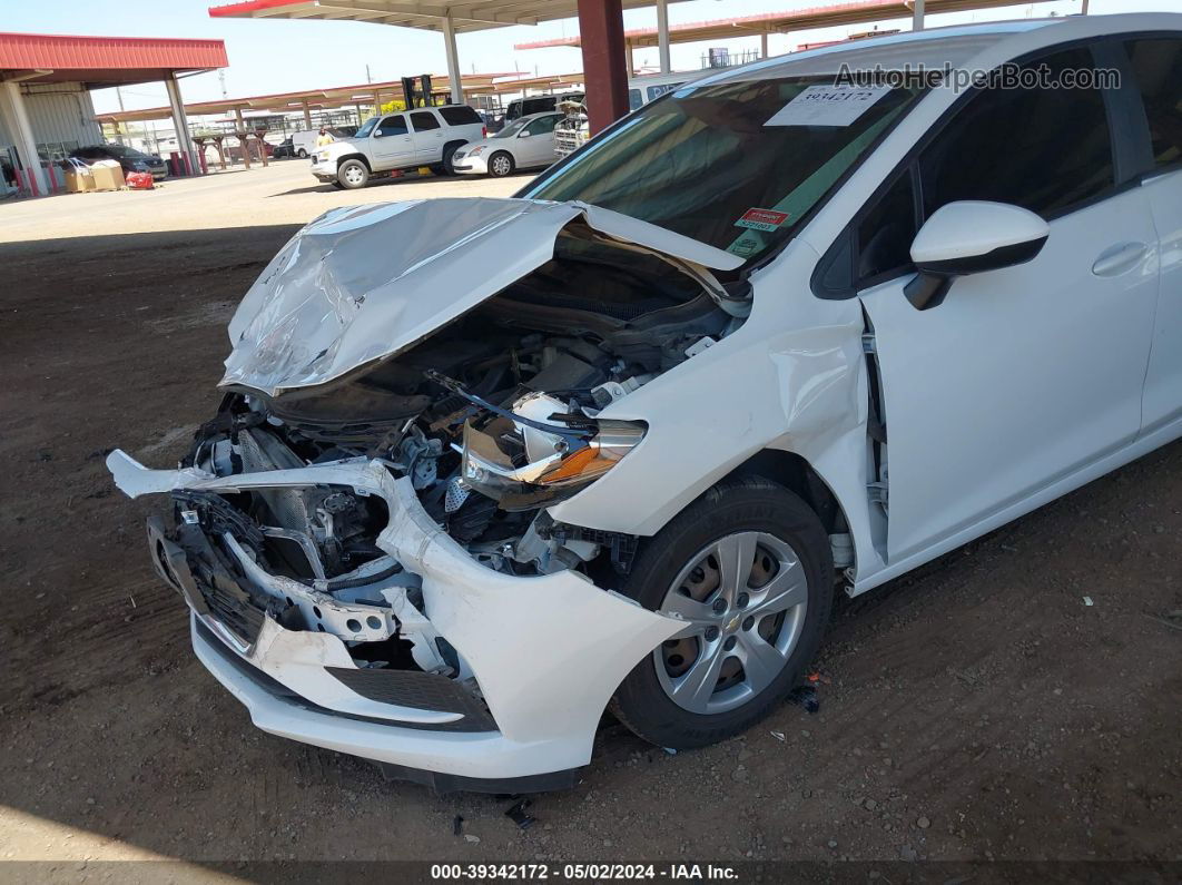 2018 Chevrolet Cruze Ls Auto White vin: 1G1BC5SM5J7106751