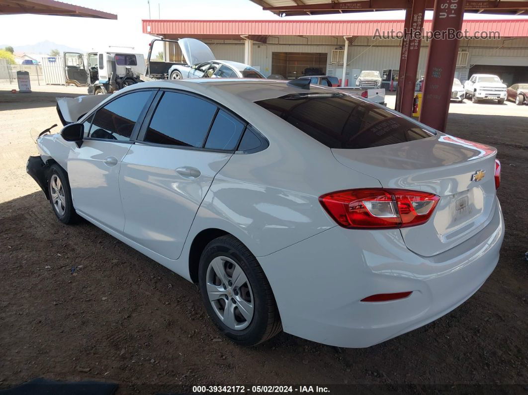 2018 Chevrolet Cruze Ls Auto White vin: 1G1BC5SM5J7106751