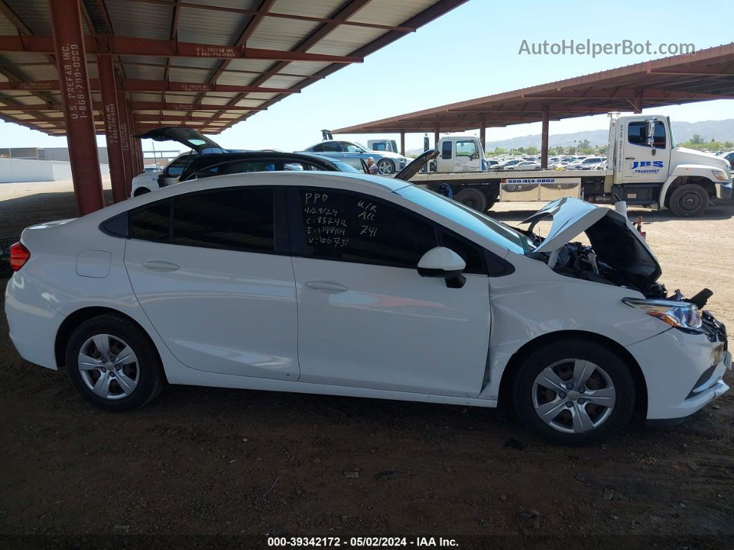 2018 Chevrolet Cruze Ls Auto White vin: 1G1BC5SM5J7106751