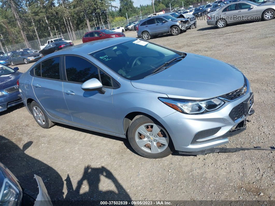 2018 Chevrolet Cruze Ls Silver vin: 1G1BC5SM5J7162690