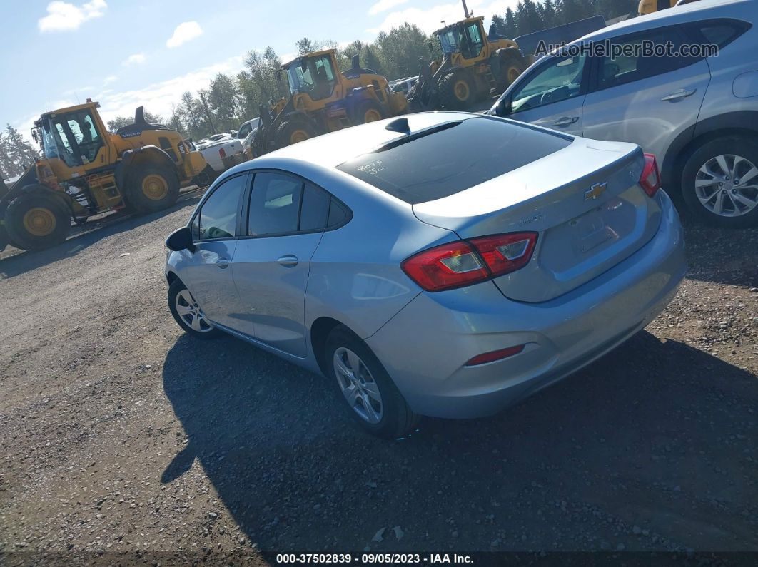 2018 Chevrolet Cruze Ls Silver vin: 1G1BC5SM5J7162690