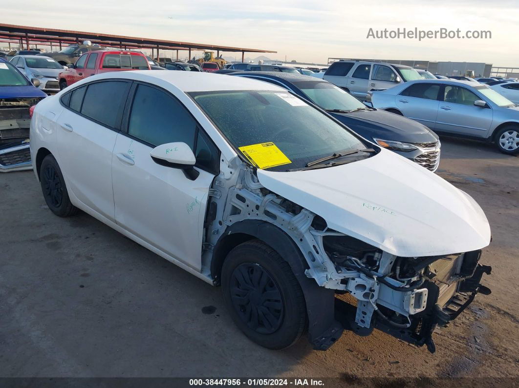 2018 Chevrolet Cruze Ls Auto White vin: 1G1BC5SM5J7192613