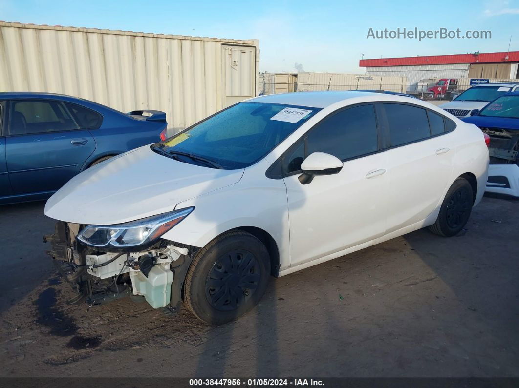 2018 Chevrolet Cruze Ls Auto White vin: 1G1BC5SM5J7192613